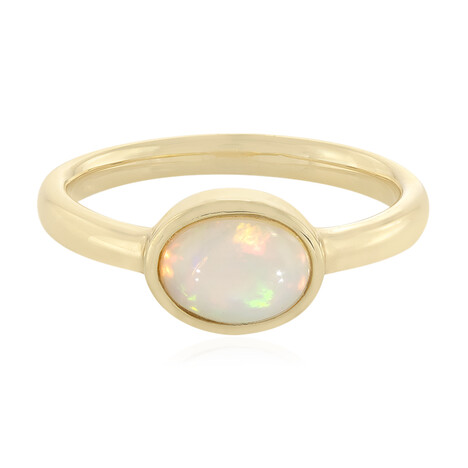 Welo-Opal-Silberring (MONOSONO COLLECTION)