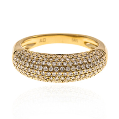 Lupenreiner (F) Brillant-Goldring (LUCENT DIAMONDS)