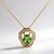 Collana in oro con Demantoide del Madagascar (de Melo)