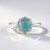 Anello in argento con Grandidierite