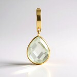 Ciondolo in argento con Ametista Verde