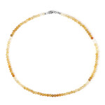 Collana in argento con Citrino