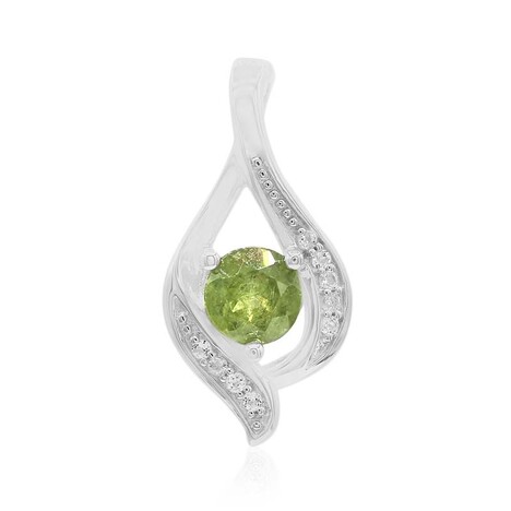 Namibia-Demantoid-Silberanhänger