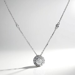 Collana in oro con Diamante SI2 (H) (CIRARI)
