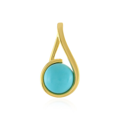 Pendentif en argent et Turquoise Sleeping Beauty