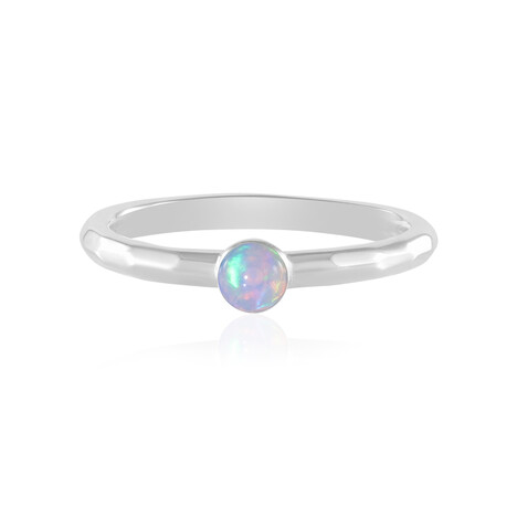 Bague en argent et Opale Welo (de Melo Essence)
