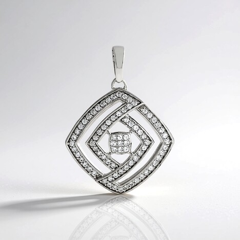 Ciondolo in argento con Zircone