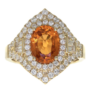 Mandarin-Granat-Goldring (CIRARI)