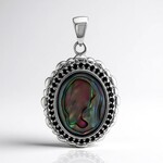 Ciondolo in argento con Conchiglia Abalone (Art of Nature)