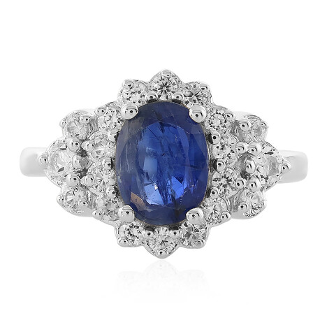 Anillo en plata con Cianita