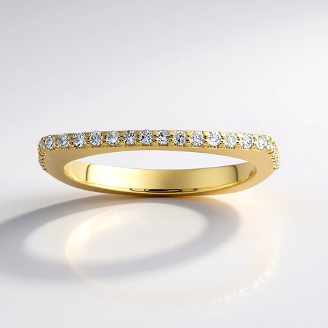 Anello in oro con Diamante I1 (H) (de Melo Gold)