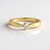 Anello in oro con Diamante Cioccolato SI2