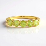 Anello in argento con Sfene