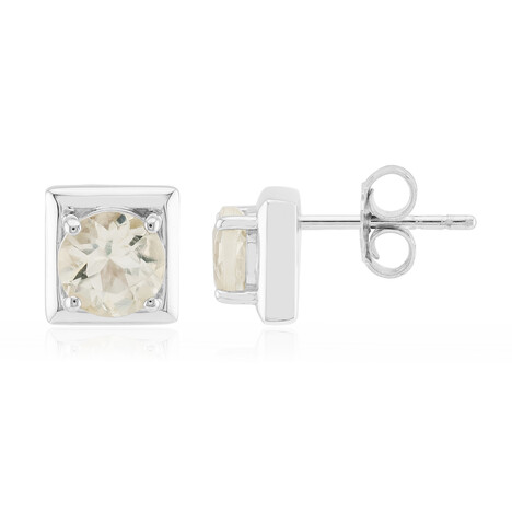 Oregon Sunstone Silver Earrings