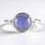 Bague en argent et Tanzanite
