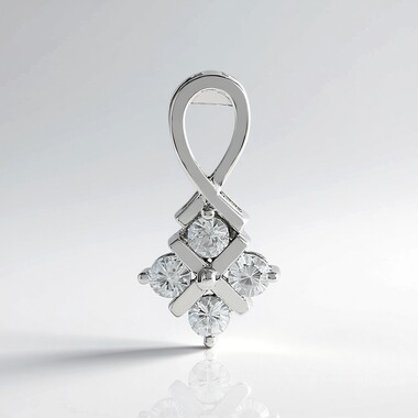Colgante en plata con Zircón