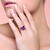 Marokkanischer Amethyst-Silberring