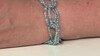 Brazalete en plata con Zircón de Ratanak Kirí (Riya)