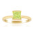 Sphene Silver Ring
