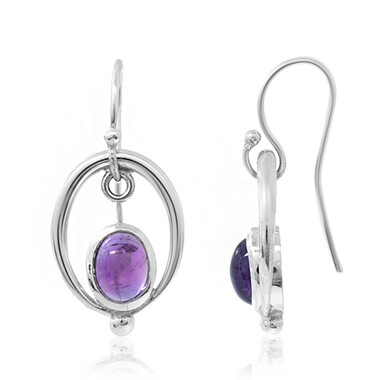 Orecchini in argento con Ametista