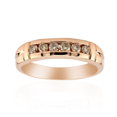 Anello in oro con Diamante Rose de France SI1 di Argyle (Annette)