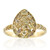 14K SI2 Fancy Diamond Gold Ring (CIRARI)