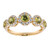 Gouden ring met een Madagaskar Demantoid (CIRARI)