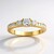 Anello in oro con Diamante SI1 (G) (Annette)
