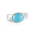 Bague en argent et Turquoise Sleeping Beauty