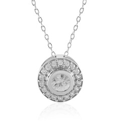 Collier en argent et Zircon