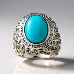 Anello in argento con Amazzonite (Annette classic)