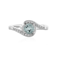 Anello in argento con Acquamarina