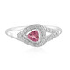 Anello in argento con Tormalina Rosa Nigeriana