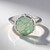 Anello in argento con Agata Muschiata