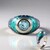 Anello in argento con Topazio Blu Cielo (Adela Silber)