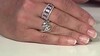 Anillo en plata con Rodolita
