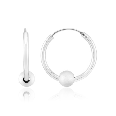 Boucles d'oreilles en argent (MONOSONO COLLECTION)