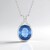 Collana in argento con Fluorite Cangiante