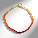 Collana in argento con Opale di Fuoco Messicano