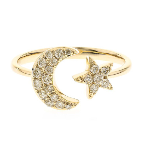 Anillo en oro con Diamante fancy SI2 (CIRARI)