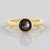 Anello in argento con Zaffiro Stellato Nero