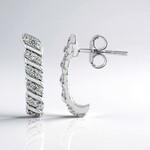 Orecchini in argento con Zircone