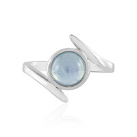 Anello in argento con Acquamarina Ofiki
