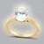 Anello in oro con Zircone