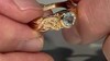Zilveren ring met een Braziliaanse Aquamarijn (de Melo Essence)