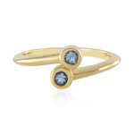 Anello in argento con Acquamarina Santa Maria