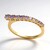 Anello in oro con Zaffiro Ceylon Porpora (non riscaldato)