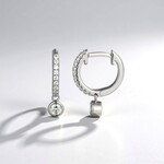 Orecchini in argento con Zircone