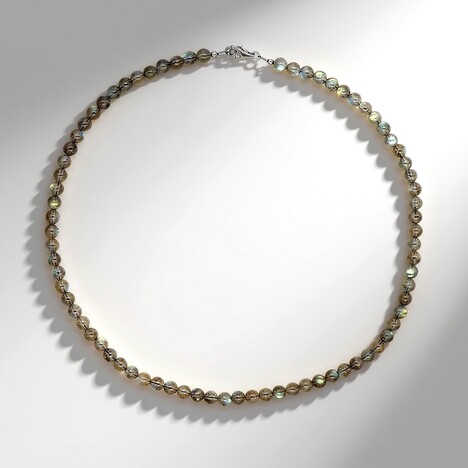Collana in argento con Labradorite