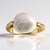 Anello in argento con Perla d'Acqua Dolce Bianca (TPC)